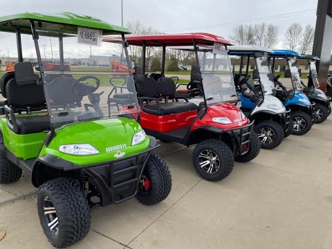 YouTube video about: Who makes advanced ev golf carts?