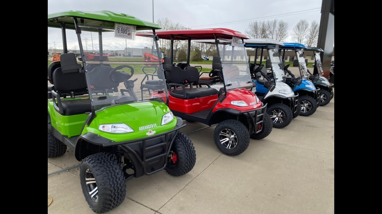Best New Lithium Electric Golf Cart The Advanced EV Electric Golf Cart Gives the Most Bang for Buck