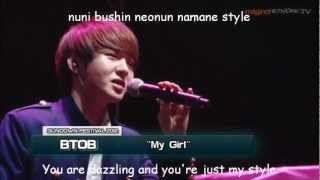 BTOB - My Girl at Sundown Festival [Eng/Han]
