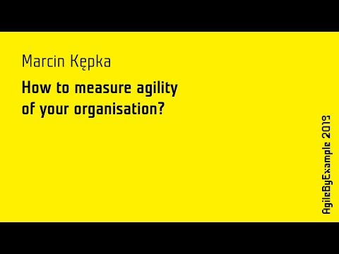AgileByExample 2019: lightning talk - Marcin Kępka