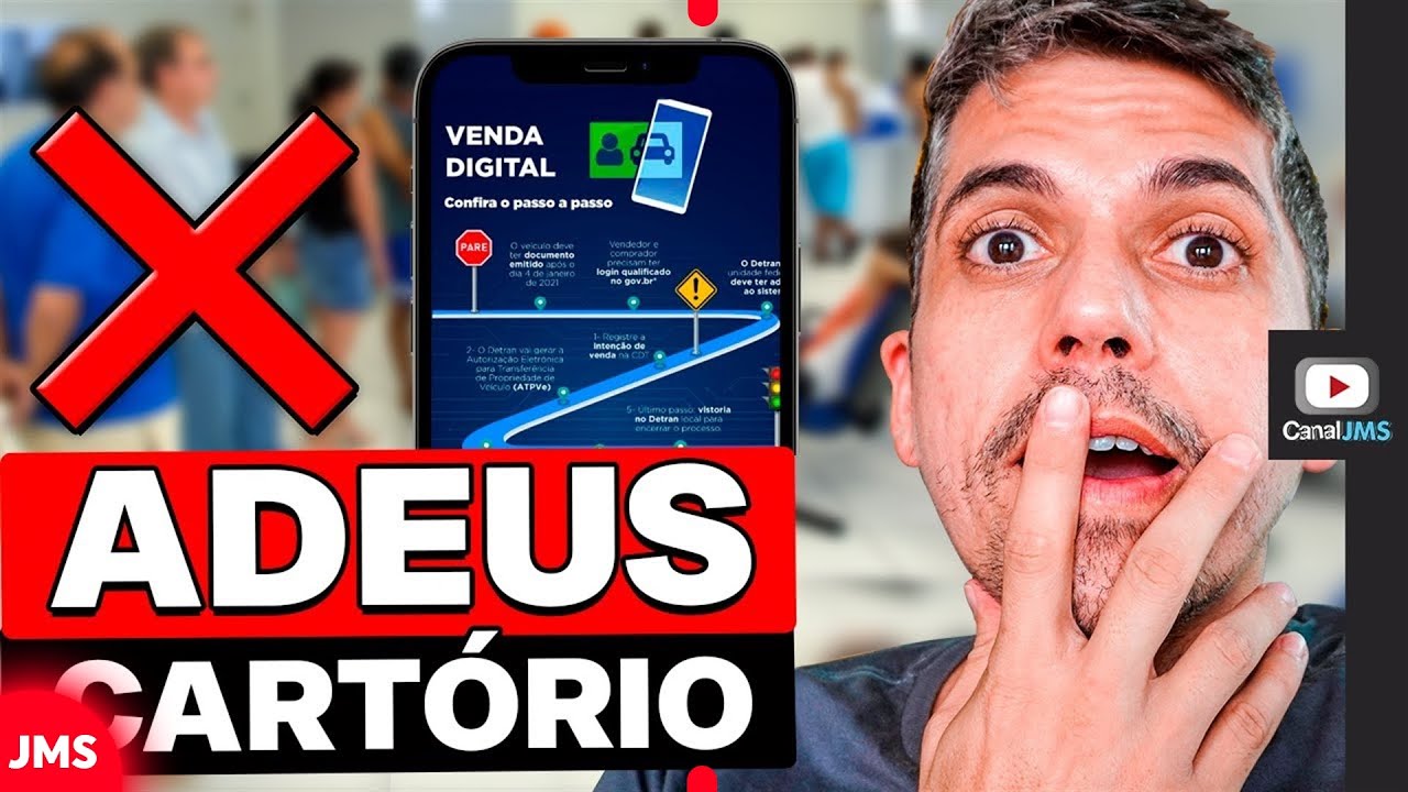ENFIM, ADEUS CARTÓRIO! App CNH Digital, o NOVO Passo a Passo para Vender Carro e Moto!