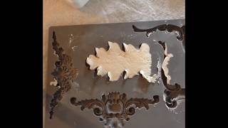 how to use our decor moulds with paper clay