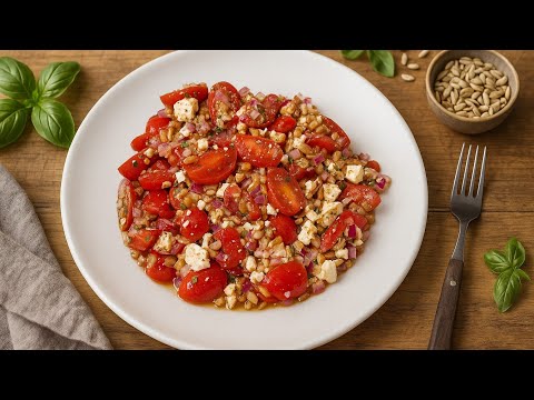 Kennst du schon die Tomaten-Salat Variante? Wenn nein, probiere sie unbedingt aus!