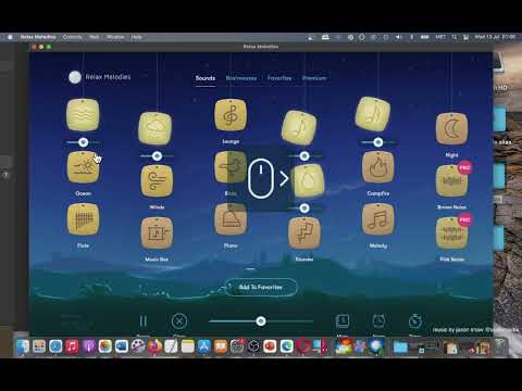 Relax Melodies Sleep Sounds App [MAC] Basic Overview - Mac App Store