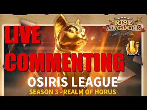 1AVG vs TOA and OV! vs SF-S  -  Osiris League Live Commenting - Rise of Kingdoms