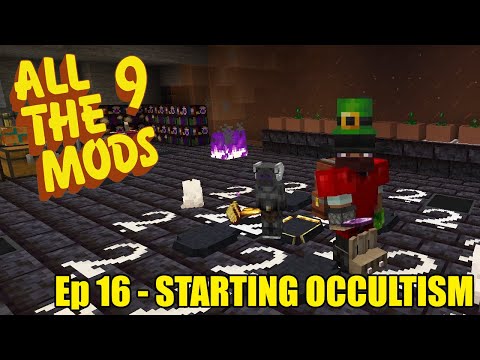 All The Mods 9 - Ep16 - Starting Occultism - Minecraft 1.20