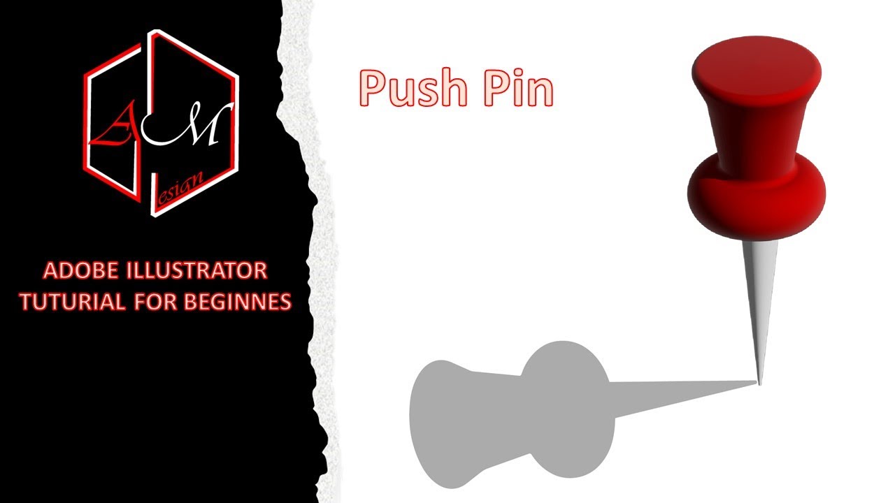 make push pin  #adobe #tutorials