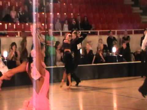 Cha-cha, Janick og Pia, WDSF Latin - 24.09.11