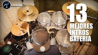 13 Mejores Intros de BATERIA | Best Drum Intros