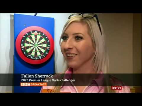 Fallon Sherrock on her Premier League darts debut