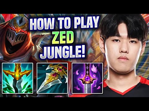 LEARN HOW TO PLAY ZED JUNGLE LIKE A PRO! - T1 Oner Plays Zed Jungle vs Talon! | Season 2022