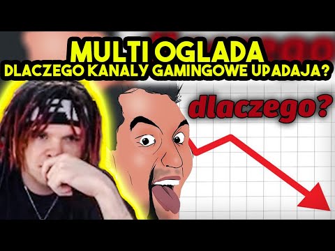 MULTI ogląda DLACZEGO KANAŁY GAMINGOWE UPADAJĄ?