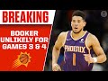 Devin Booker UNLIKELY for Games 3 & 4 in New Orleans | CBS Sports HQ