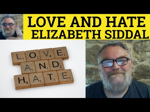 🔵 Love and Hate Poem by Elizabeth Siddal - Summary Analysis - Love and Hate by Elizabeth Siddal