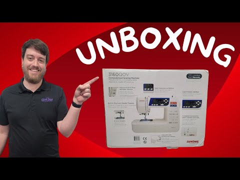 Unboxing the Janome 3160: You Won't Believe What This Little Machine Can Do!