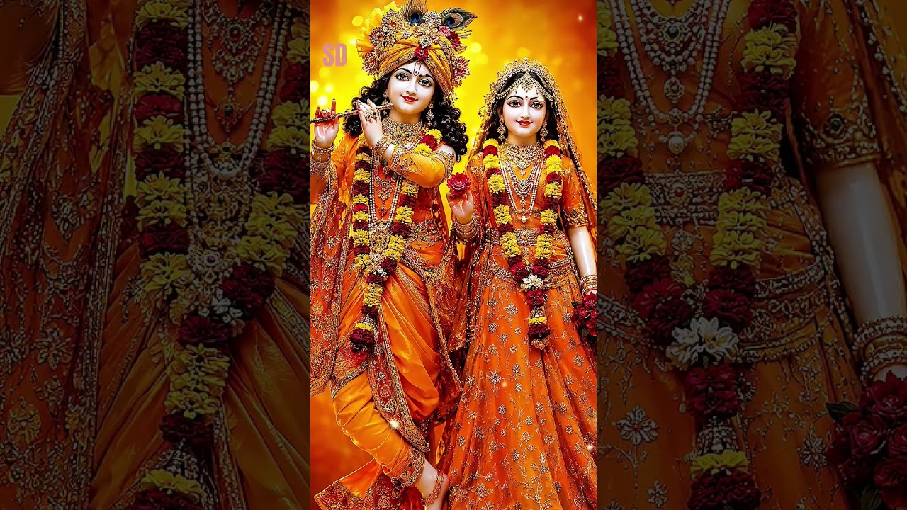 ❤️‍🩹राधा कृष्ण की यह झलक बार बार देखने का मन करें✨#radhakrishna#radheradhe #shortvideo #viralshorts
