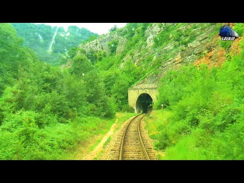 TRAIN DRIVER`S View 🚆 Green Land in Apuseni Mountains