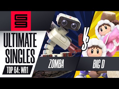 Zomba (ROB) vs Big D (Ice Climbers) - Ultimate Singles Top 64: Winners Round 1 - Genesis 9