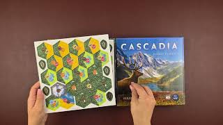 Cascadia Unboxing By Myboardgames.net