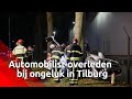 Automobilist overleden bij ongeluk in Tilburg