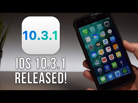 iOS 10.3.1 RELEASED - What's New? (Major Security Update)
