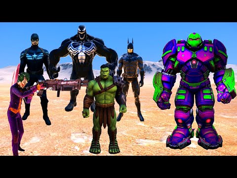 Hulbuster Vs Yenilmezler Ordusu - Süper Kahraman Dövüşeri