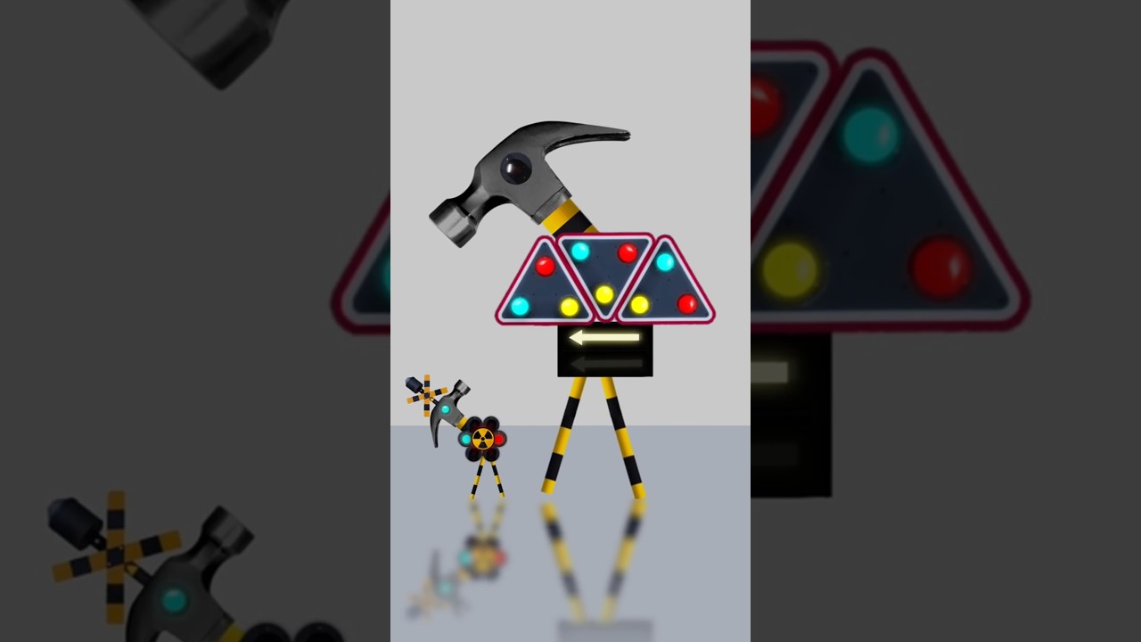 無限に巨大化する踏切