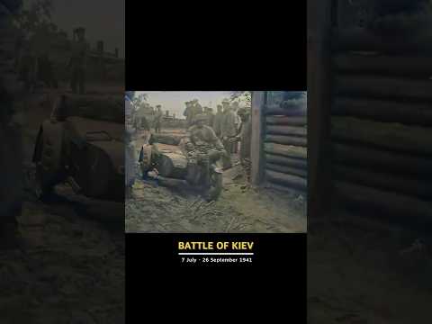 The Battle of Kiev, the largest battle in the history of warfare during World War II #ww2 #history