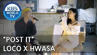 "POST IT" by Loco & Hwasa [Hyena On the Keyboard/ 2018.05.02]