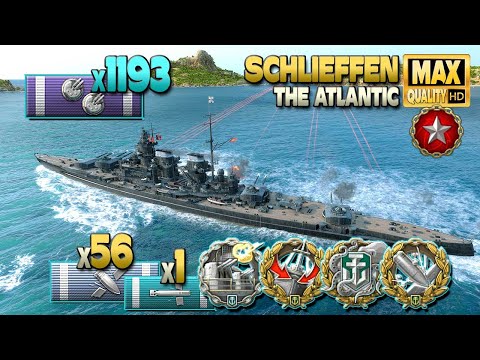 Battleship Schlieffen: Outstanding result in Ranked battle - World of Warships