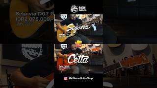 Download lagu Segovia D07 GN E vs Cetta FM28E #shorts #kitharraguitarshop #kitharra mp3