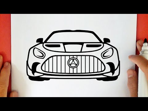 COMMENT DESSINER UNE VOITURE MERCEDES BENZ AMG GT R