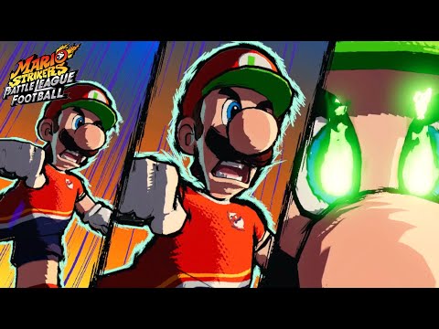 Luigi`s Tornadoschuss {Mario Strikers: Battle League Football First Kick Event}