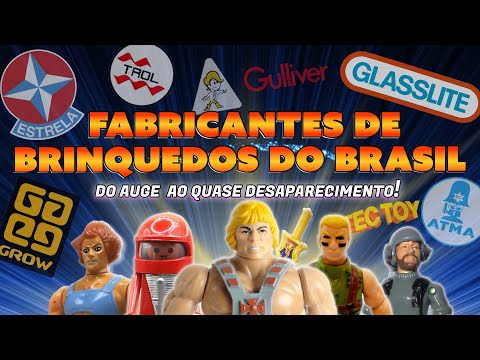 Toy manufacturers in Brazil - From their peak in the 80s to their near disappearance!