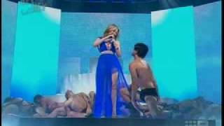 Kylie Minogue - All The Lovers- Live - Melbourne Australia on Hey Hey it&#39;s Sayurday July 21 2010