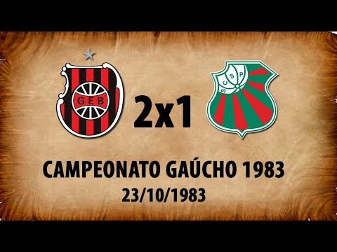 G.E.Brasil 2x1 São Paulo-RG - Campeonato Gaúcho 1983