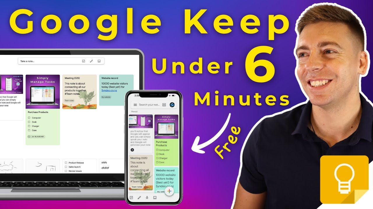 Google Keep Tutorial 2025 | Google's Free Productivity App