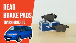 Youtube thumbnail of video "How to replace the rear brake pads Transporter T5 🚗"
