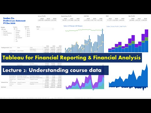 Tableau for Financial Reporting Financial Analysis Course Introduction