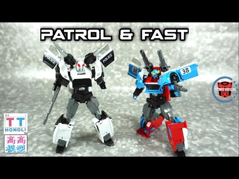 TT Hongli Apocalypse Battle Armor HF-01 Patrol (Prowl) & HF-01 Fast (Smokescreen)