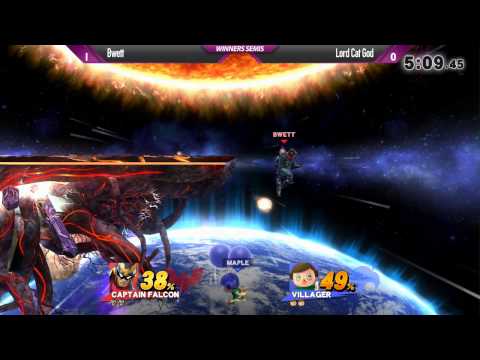 S11 Smash Wii U - Bwett (Falcon) vs Lord Cat God (Villager) - Winners Semis