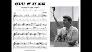 Gentle On My Mind guitar solo by Glen Campbell (Live solo 1999) #guitarsolo #glencampbell