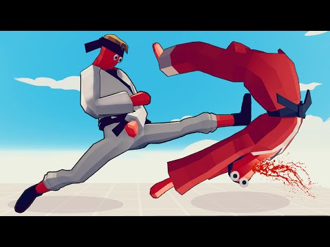 TAEKWONDO MASTER vs EVERY UNIT | Totally Accurate Battle Simulator-TABS