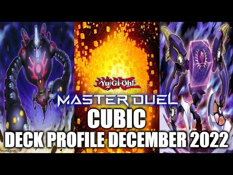 CUBIC MASTER DUEL DECK PROFILE (DECEMBER 2022) YUGIOH!
