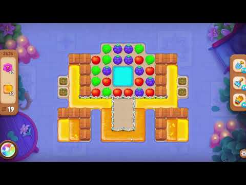 Gardenscapes 2636 Level - 19 moves - NO BooSTERS