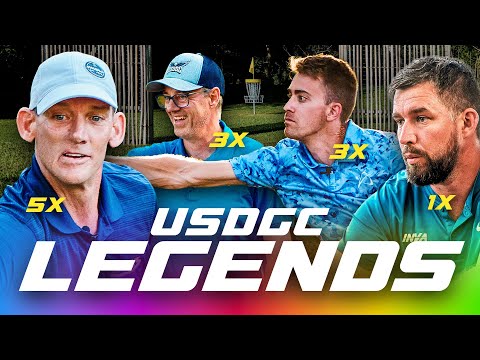 Disc Golf Legends 9 Holes Skins | Climo, Sexton, Schultz, Schusterick