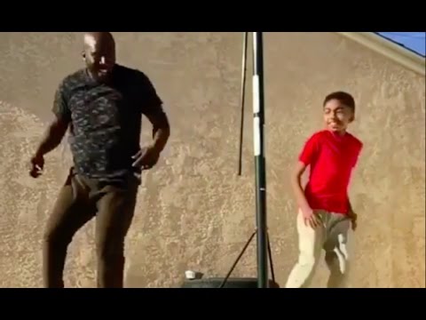 'Blackish' Star Miles Brown "And Dad Have a Dance Off"