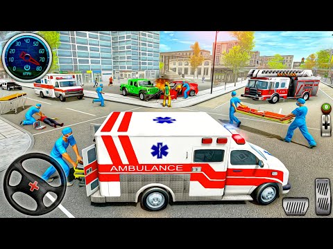 Ambulance Rescue Doctor Simulator | 911 Emergency Van Driving 3D | Android GamePlay