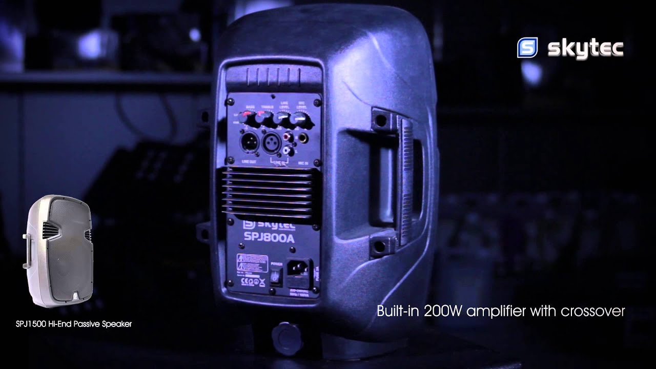 Vonyx Haut-parleurs SPJ-800A
