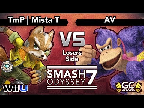 UCSB Smash Odyssey 7 - TmP | Mista T vs AV - Losers Semis - Wii U